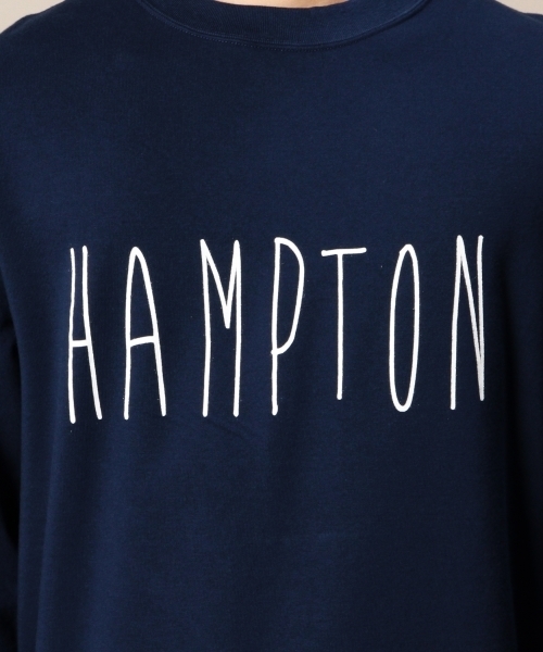 BEAUTY&YOUTH UNITED ARROWS(ビューティーアンドユースユナイテッドアローズ)の「BY ライトスウェット ロゴ クルーネック(スウェット・メンズ・ネイビー/グレー/ホワイト・X-LARGE/LARGE/SMALL/MEDIUM)」の4枚目の写真