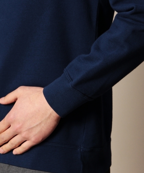 BEAUTY&YOUTH UNITED ARROWS(ビューティーアンドユースユナイテッドアローズ)の「BY ライトスウェット ロゴ クルーネック(スウェット・メンズ・ネイビー/グレー/ホワイト・X-LARGE/LARGE/SMALL/MEDIUM)」の5枚目の写真