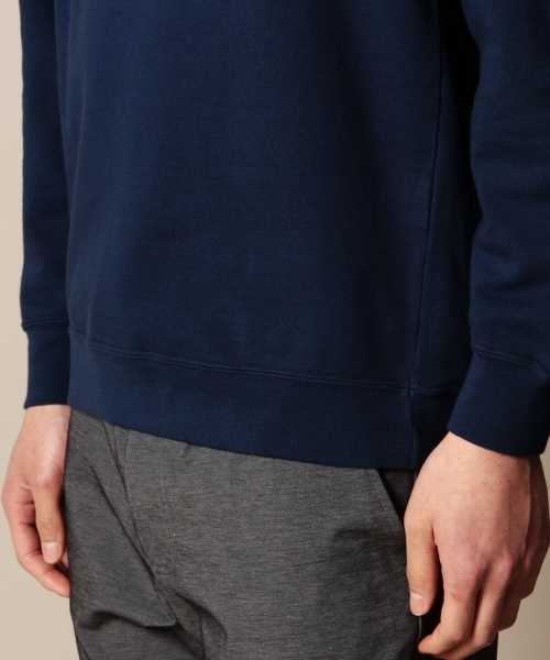 BEAUTY&YOUTH UNITED ARROWS(ビューティーアンドユースユナイテッドアローズ)の「BY ライトスウェット ロゴ クルーネック(スウェット・メンズ・ネイビー/グレー/ホワイト・X-LARGE/LARGE/SMALL/MEDIUM)」の6枚目の写真