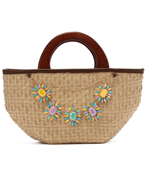 Another Edition(アナザーエディション)の「AE BJ BSK(かごバッグ・レディース・ピンク/イエロー・フリー)」の1枚目の写真