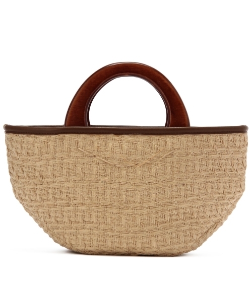 Another Edition(アナザーエディション)の「AE BJ BSK(かごバッグ・レディース・ピンク/イエロー・フリー)」の11枚目の写真