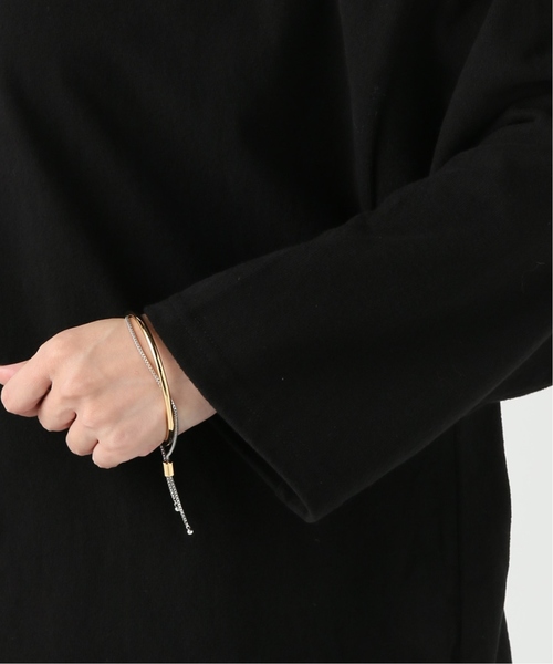JOURNAL STANDARD relume(ジャーナルスタンダード レリューム)の「ワンショルビッグトップス(Tシャツ/カットソー・レディース・ブラック/アイボリー・FREE)」の13枚目の写真