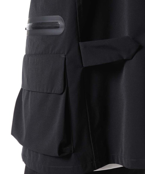 ADAM ET ROPE'(アダムエロペ)の「SILENTCOATING ミリタリーベスト(ベスト・メンズ・ブラック/グリーン系その他2・S/M/L)」の13枚目の写真