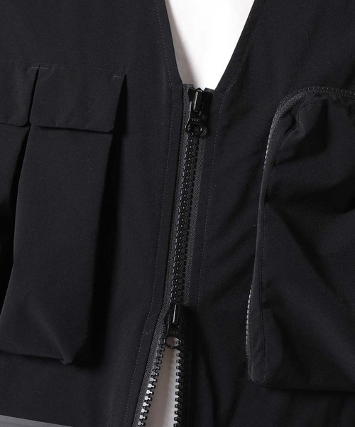 ADAM ET ROPE'(アダムエロペ)の「SILENTCOATING ミリタリーベスト(ベスト・メンズ・ブラック/グリーン系その他2・S/M/L)」の11枚目の写真