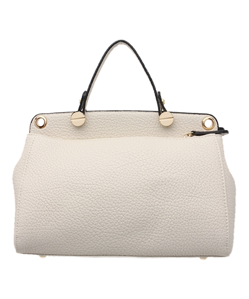 ROSE BUD（ローズバッド）の「(ROSE BUD)2403098 PU SMALL HANDBAG（ハンドバッグ・レディース・ブラック/ネイビー/レッド/アイボリー・ONE SIZE）」の2枚目の写真