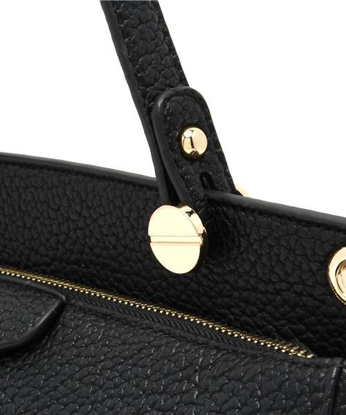 ROSE BUD（ローズバッド）の「(ROSE BUD)2403098 PU SMALL HANDBAG（ハンドバッグ・レディース・ブラック/ネイビー/レッド/アイボリー・ONE SIZE）」の9枚目の写真