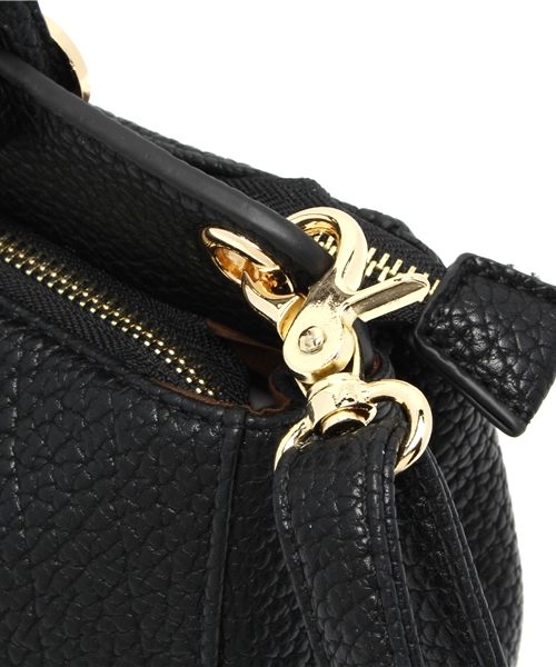 ROSE BUD（ローズバッド）の「(ROSE BUD)2403098 PU SMALL HANDBAG（ハンドバッグ・レディース・ブラック/ネイビー/レッド/アイボリー・ONE SIZE）」の7枚目の写真