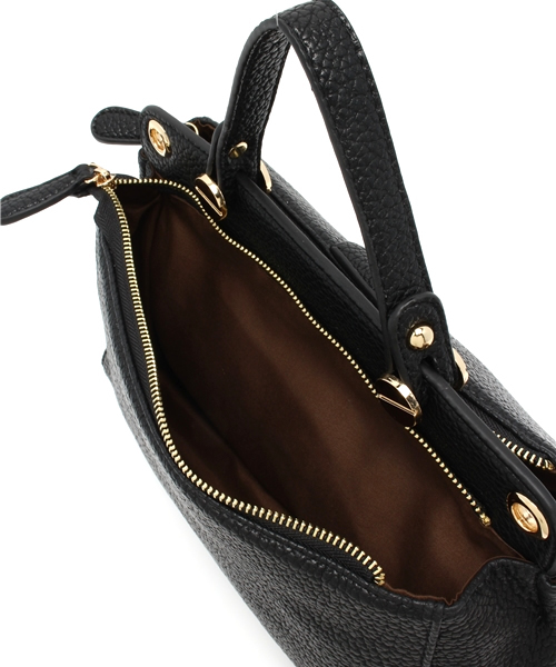 ROSE BUD（ローズバッド）の「(ROSE BUD)2403098 PU SMALL HANDBAG（ハンドバッグ・レディース・ブラック/ネイビー/レッド/アイボリー・ONE SIZE）」の6枚目の写真