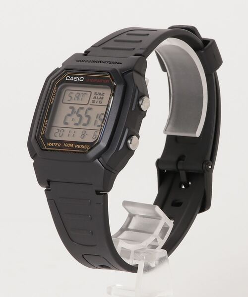 CASIO デジタル腕時計 ブラック 300M防水 CASIO（カシオ）の「CASIO カシオ/ スタンダード デジタル