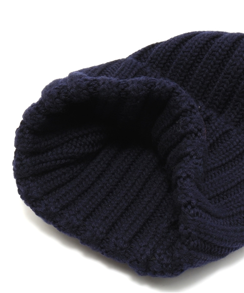 SHIPS for women(シップスフォーウィメン)の「 ★★【CLASSY.12月号掲載】GRILLO: リブ ニットキャップ(ニットキャップ/ビーニー・レディース・ホワイト/グレー/オレンジ/オリーブ/ネイビー・ONE SIZE)」の7枚目の写真