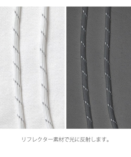 APPLEBUM（アップルバム）の「Wappen Logo Sweat Parka（パーカー・メンズ・ホワイト/ネイビー・MEDIUM/LARGE/X-LARGE）」の22枚目の写真