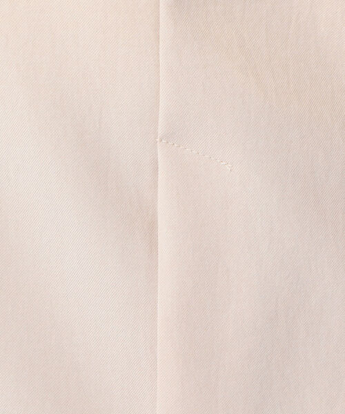 NOLLEY’S Sophi(ノーリーズソフィ)の「SYツイルVネックジャケット(ノーカラージャケット・レディース・グレイッシュベージュ/ブラック/キャメル・36/40/38)」の7枚目の写真