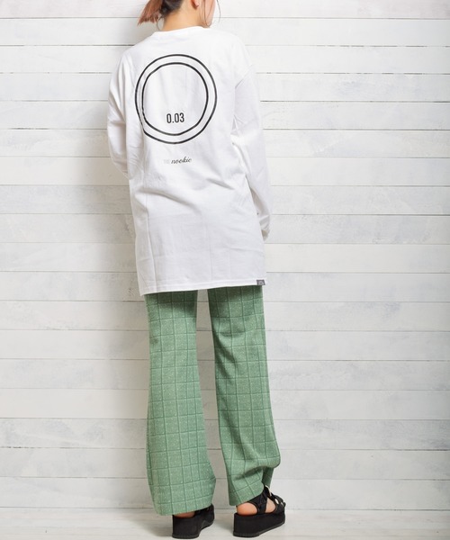 THE Nookie(ザヌーキー)の「【W】【it】【THE Nookie】DOPENESS LS T(Tシャツ/カットソー・レディース・ホワイト/ブラック・FREE)」の10枚目の写真