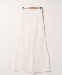 Heather | コットンレースキリカエパンツ　887607(その他パンツ)