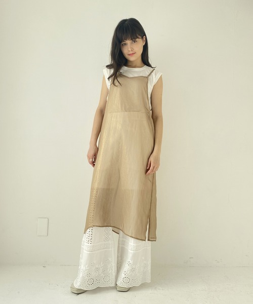 Heather（ヘザー）の「コットンレースキリカエパンツ　887607（その他パンツ・レディース・ホワイト/ブラック・FREE）」の17枚目の写真