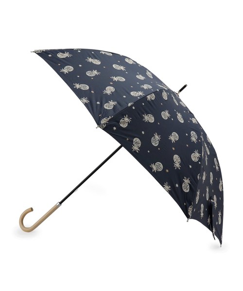 ラルフローレン　雨長傘　エンブレム柄ネイビー 雨傘】 ポロ ラルフ ローレン （POLO RALPH LAUREN） ロゴ