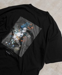 MAISON SPECIAL | 【WEB限定】《ユニセックスアイテム》【Various Arts Collection】ダークフラワーオーバーサイズビッグTシャツ 【MAISON SPECIAL/メゾンスペシャル】(Tシャツ/カットソー)