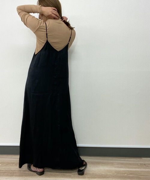 ap retro（アプレトロ）の「ハイネックカットソー【ZOZO限定アイテム】（Tシャツ/カットソー・レディース・ブラック/ベージュ/ブラウン/アイボリー・FREE）」の19枚目の写真