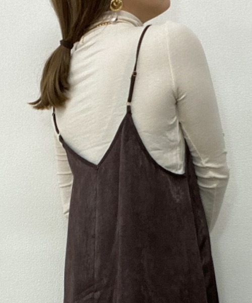 ap retro（アプレトロ）の「ハイネックカットソー【ZOZO限定アイテム】（Tシャツ/カットソー・レディース・ブラック/ベージュ/ブラウン/アイボリー・FREE）」の7枚目の写真