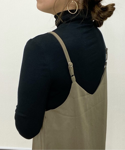 ap retro（アプレトロ）の「ハイネックカットソー【ZOZO限定アイテム】（Tシャツ/カットソー・レディース・ブラック/ベージュ/ブラウン/アイボリー・FREE）」の11枚目の写真