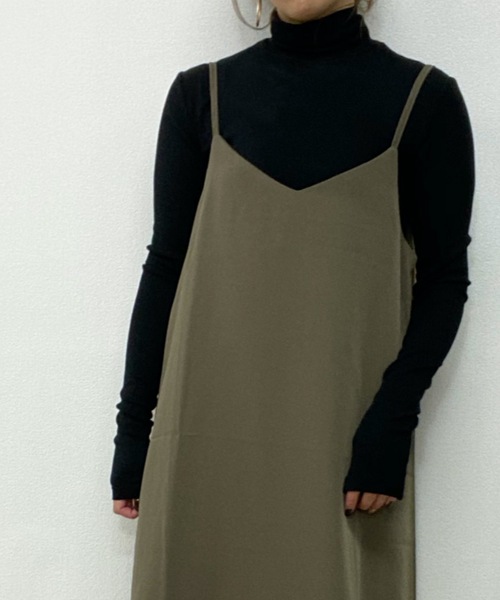 ap retro（アプレトロ）の「ハイネックカットソー【ZOZO限定アイテム】（Tシャツ/カットソー・レディース・ブラック/ベージュ/ブラウン/アイボリー・FREE）」の9枚目の写真