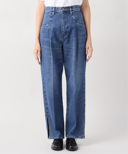 Wrangler(ラングラー)の「【Wrangler/ラングラー】over tuckpants(デニムパンツ・レディース・ネイビー・38/36)」の5枚目の写真