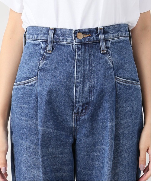 Wrangler(ラングラー)の「【Wrangler/ラングラー】over tuckpants(デニムパンツ・レディース・ネイビー・38/36)」の8枚目の写真