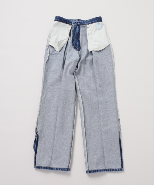 Wrangler(ラングラー)の「【Wrangler/ラングラー】over tuckpants(デニムパンツ・レディース・ネイビー・38/36)」の16枚目の写真