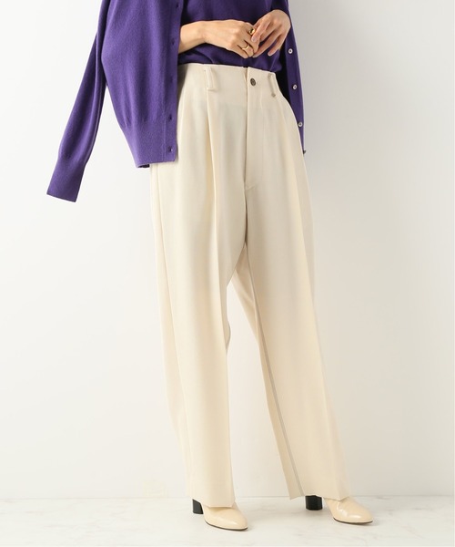 22AW Ujoh ウジョー ラップ ワイド パンツ キュロット 2 パンツ 