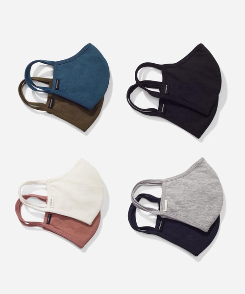 Saturdays NYC（サタデーズ ニューヨークシティ ）の「Saturdays NYC Mask ( 2-Pack )（マスク・メンズ・ブラック/ネイビー/オリーブ/ピンク・FREE）」の6枚目の写真