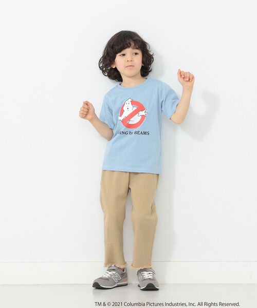 B:MING by BEAMS(ビーミングバイビームス)の「B:MING by BEAMS / カットクロップド パンツ(90~140cm)(デニムパンツ・キッズ・ブルー/ベージュ/ブラック・100/120/140/110/130/90)」の14枚目の写真