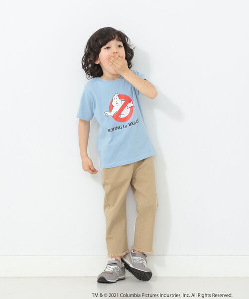 B:MING by BEAMS(ビーミングバイビームス)の「B:MING by BEAMS / カットクロップド パンツ(90~140cm)(デニムパンツ・キッズ・ブルー/ベージュ/ブラック・100/120/140/110/130/90)」の15枚目の写真