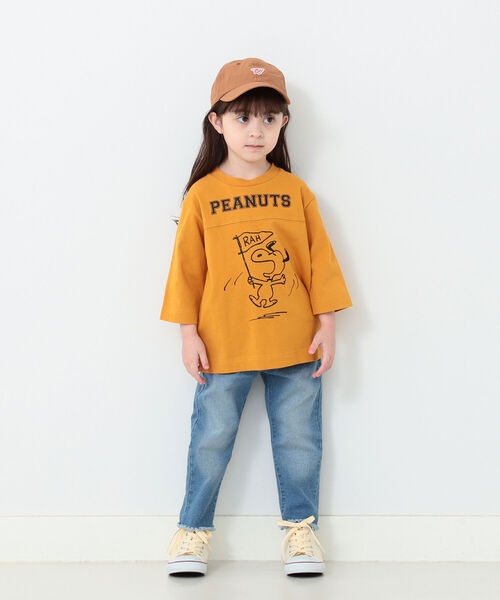 B:MING by BEAMS(ビーミングバイビームス)の「B:MING by BEAMS / カットクロップド パンツ(90~140cm)(デニムパンツ・キッズ・ブルー/ベージュ/ブラック・100/120/140/110/130/90)」の20枚目の写真