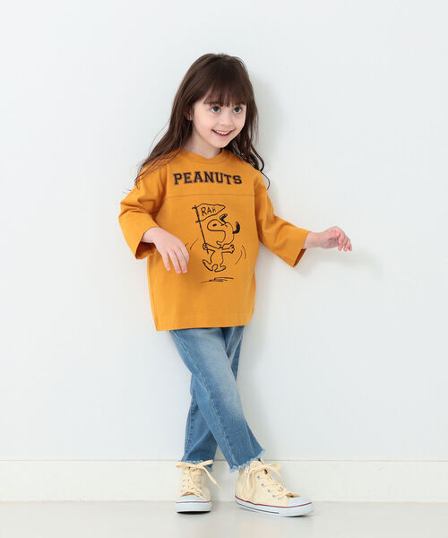 B:MING by BEAMS(ビーミングバイビームス)の「B:MING by BEAMS / カットクロップド パンツ(90~140cm)(デニムパンツ・キッズ・ブルー/ベージュ/ブラック・100/120/140/110/130/90)」の22枚目の写真