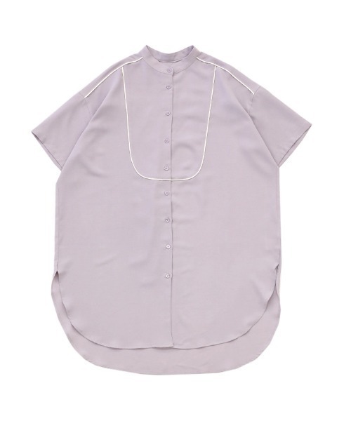 select MOCA(セレクトモカ)の「2021 SS ジョーゼットパイピングブザムシャツ(シャツ/ブラウス・レディース・オフホワイト/ライトグリーン/ライトパープル・FREE)」の22枚目の写真