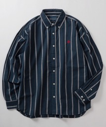 BEVERLY HILLS POLO CLUB（ビバリーヒルズポロクラブ）の「【71】【BEVERLY HILLS POLO CLUB ビバリーヒルズポロクラブ】オーバーサイズ ワンポイント 刺繍 ボタンダウンシャツ（シャツ/ブラウス）」