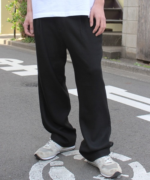 1 to 10 people(ワントゥテンピープル)の「【1to10people】WクロステーパードPT WGC-031-M(その他パンツ・メンズ・ベージュ/ブラック・M/L)」の2枚目の写真