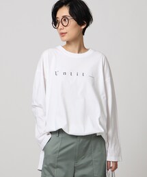 UNTITLED | ロングスリーブロゴTシャツ(Tシャツ/カットソー)