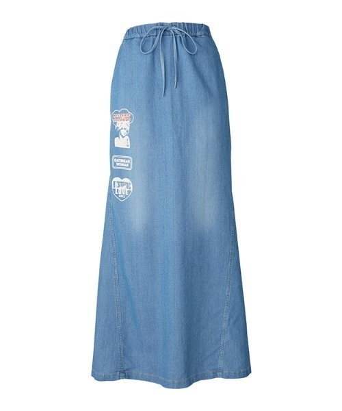 HYSTERIC DAYBREAK WOMAN ロングスカート HYSTERIC GLAMOUR（ヒステリックグラマー）の「DAYBREAK WOMAN