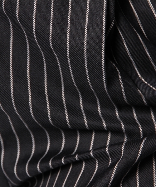 CIAOPANIC(チャオパニック)の「【Ciaopanic】ストライプウエストギャザータックパンツ(その他パンツ・レディース・グリーン/ホワイト/ブラック/レッド・SMALL/MEDIUM)」の14枚目の写真