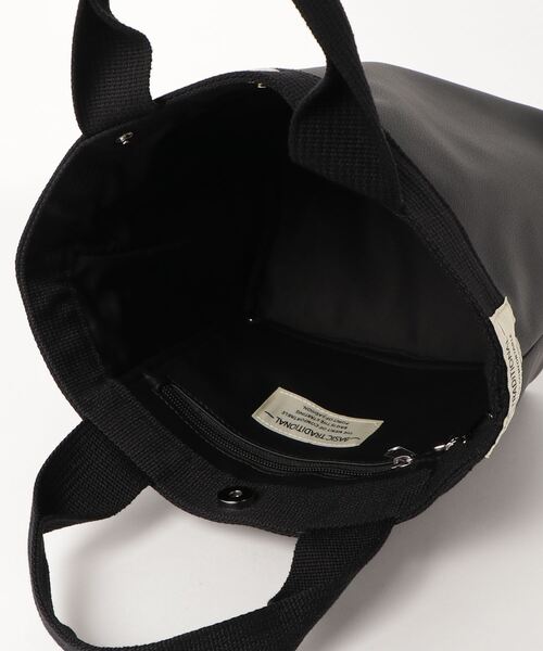 Per sist ence(パーシエンス)の「Per sist ence/パーシエンス ミニトートバッグ(トートバッグ・レディース・ブラック/ネイビー/アイボリー/カモフラージュ/グレー/ブラック系その他/グレー系その他/レオパード/シルバー/ブラウン系その他/チャコールグレー/モカ・FREE)」の16枚目の写真