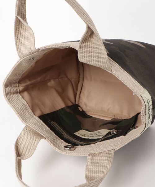 Per sist ence(パーシエンス)の「Per sist ence/パーシエンス ミニトートバッグ(トートバッグ・レディース・ブラック/ネイビー/アイボリー/カモフラージュ/グレー/ブラック系その他/グレー系その他/レオパード/シルバー/ブラウン系その他/チャコールグレー/モカ・FREE)」の13枚目の写真