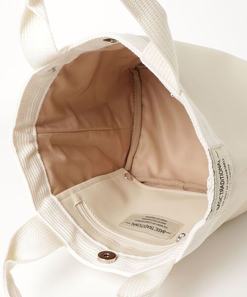 Per sist ence(パーシエンス)の「Per sist ence/パーシエンス ミニトートバッグ(トートバッグ・レディース・ブラック/ネイビー/アイボリー/カモフラージュ/グレー/ブラック系その他/グレー系その他/レオパード/シルバー/ブラウン系その他/チャコールグレー/モカ・FREE)」の14枚目の写真