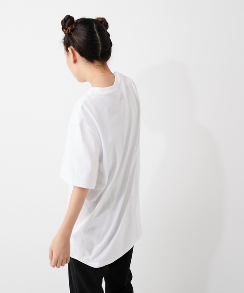 Maison Kitsune(メゾンキツネ)の「【PUMA×MAISON KITSUNE】オーバーサイズTシャツ(Tシャツ/カットソー・レディース・ホワイト/ブラック/ベージュ/レッド/キャメル・FREE)」の15枚目の写真