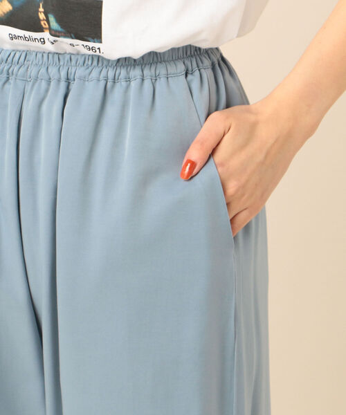 Torrazzo Donna(トラッゾドンナ)の「【TORRAZZO DONNA/ トラッゾドンナ】リラックスパンツ(その他パンツ・レディース・ライトブルー/ダークブラウン/ベージュ/コーラル・38)」の9枚目の写真