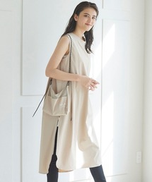 LIPSTAR | 【セット商品】サコッシュ付き撥水ノースリーブワンピース(ワンピース)