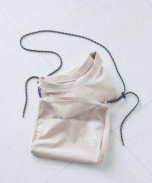 LIPSTAR（リップスター）の「【セット商品】サコッシュ付き撥水ノースリーブワンピース（ワンピース・レディース・ベージュ/ブラック/ピンク・M）」の16枚目の写真