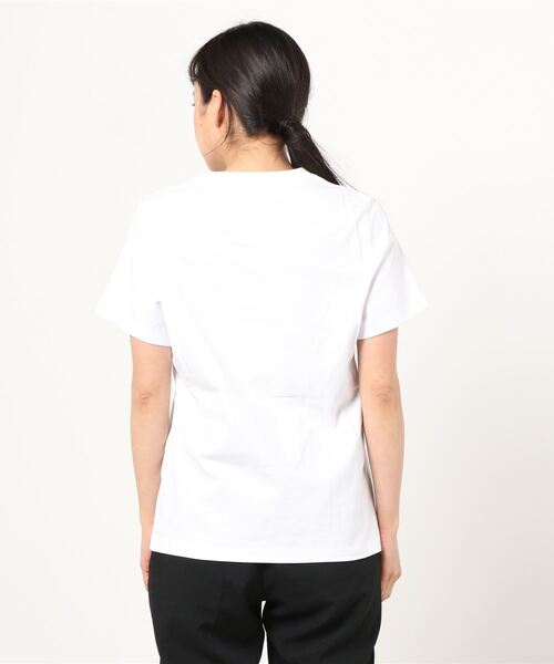 tシャツ HIPANDA ハイパンダ レディース トリオロゴ・プリント ベーシック 半袖Tシャツ レディース HIPANDA ハイパンダ レディース トリオロゴ・プリント