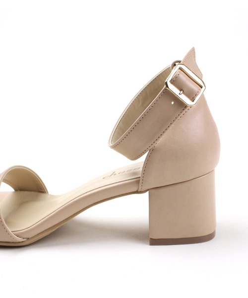 chocolates（チョコラテス）の「アンクルベルトサンダル【日本製】（サンダル・レディース・ブラック/ホワイト/ピンク・S/M/L/LL）」の9枚目の写真