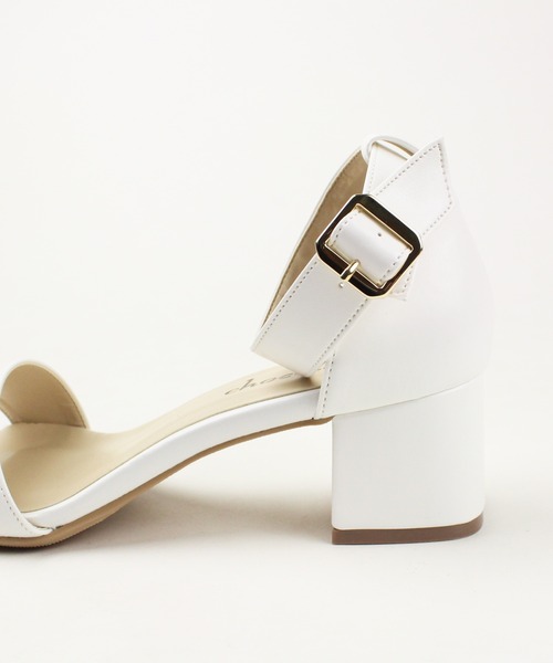 chocolates（チョコラテス）の「アンクルベルトサンダル【日本製】（サンダル・レディース・ブラック/ホワイト/ピンク・S/M/L/LL）」の16枚目の写真